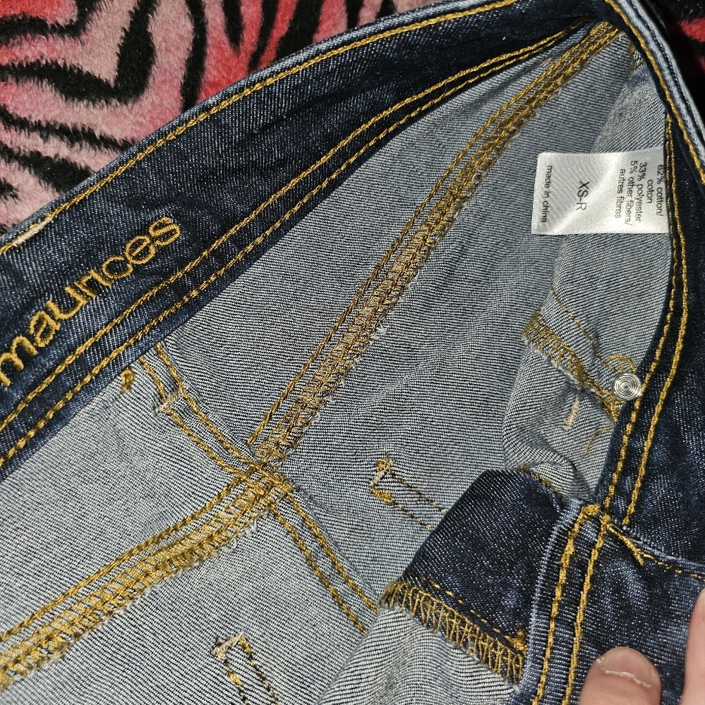 Maurice's jegging jeans size XS - Picture 2 of 2